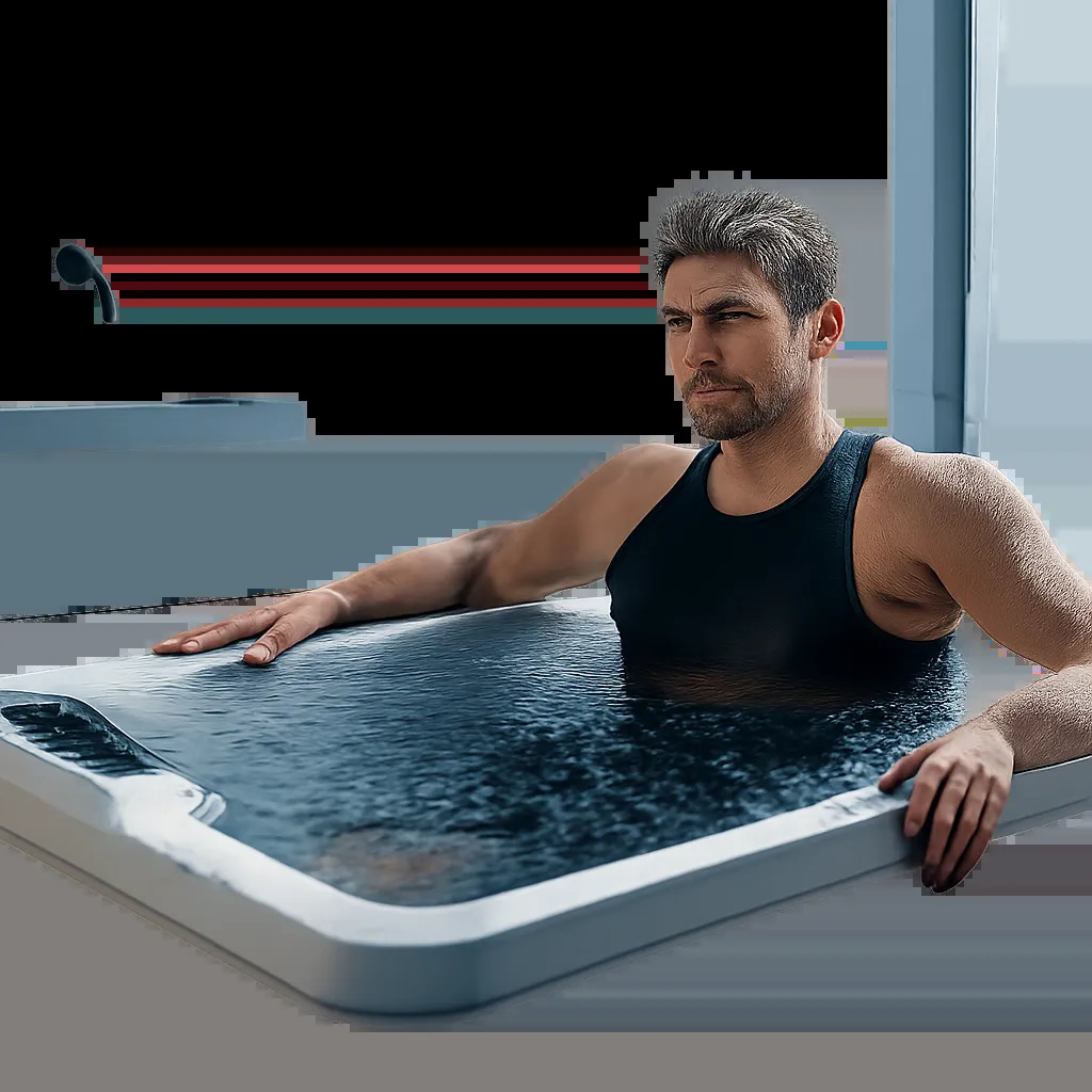Bain froid et récupération sportive : la solution simple que les athlètes adoptent pendant les phases d’effort intense